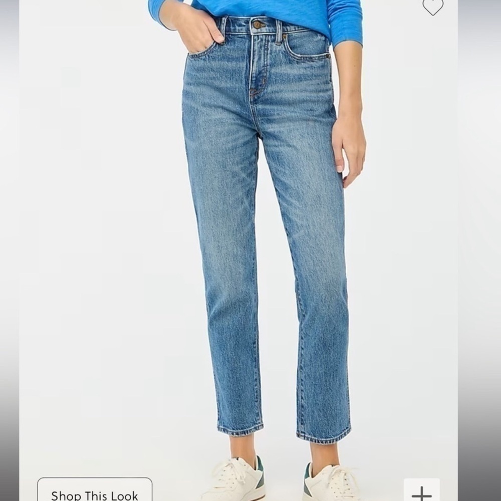 J Crew jean women 25 classic high rise vintage Bleu casual office retro y2k